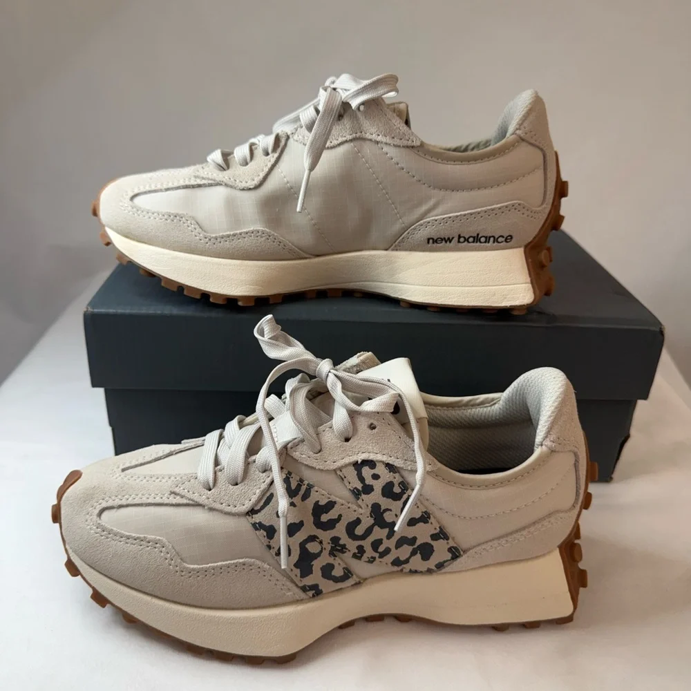 New Balance 327 Exclusive Sneakers Leopard Cheetah - Picture 6 of 15